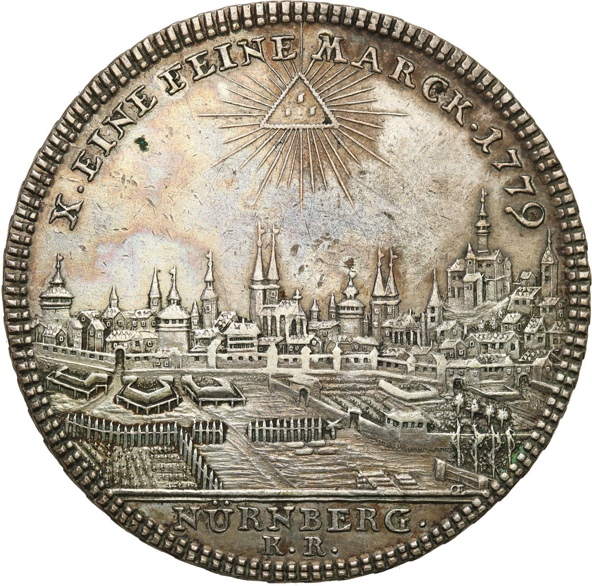 Niemcy, Norymberga. Talar 1779 | archiwum.niemczyk.pl